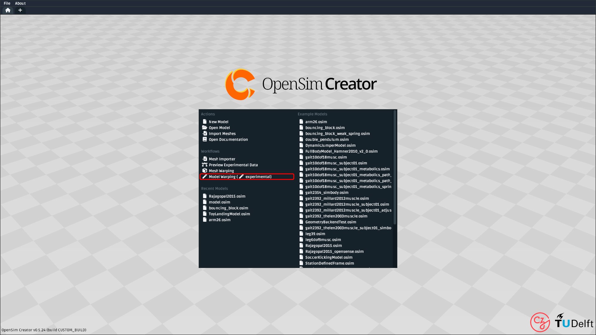 _images/model-warper-open-button-on-splash-screen.jpeg
